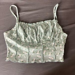 Floral tank top